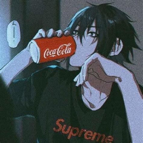 Aesthetic Anime Boy Pfp Black Viral And Trend