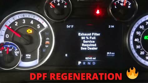 Dodge Ram P A Particulate Filter Restriction Exhaust Filter