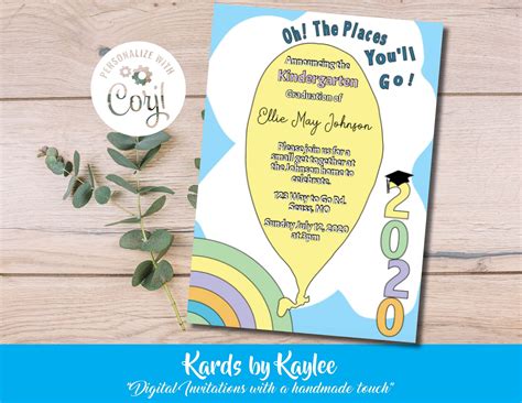 Not just the very good author but he is the political cartoonist and the poet as well as the the original publication date of the book is 22nd january 1990. Kindergarten Graduation Announcement 2020 - oh the places ...