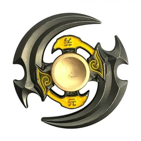 Chinese Blade Fidget Spinner Toy Game World