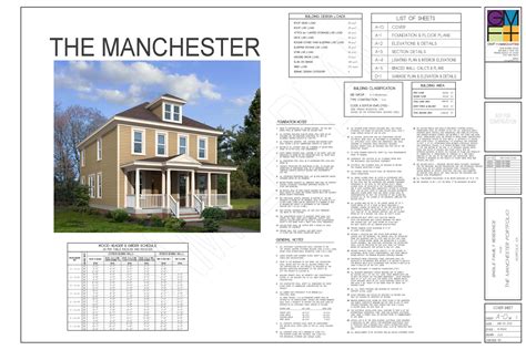 Architectural Specifications Template