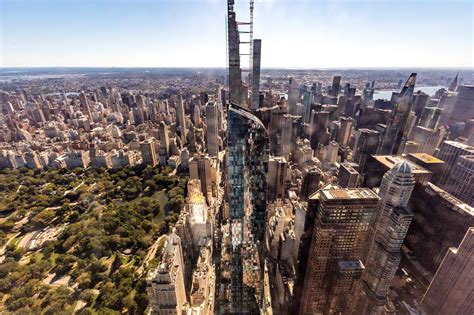 Nycs Tallest Residential Building Tops Out See The Incredible Views