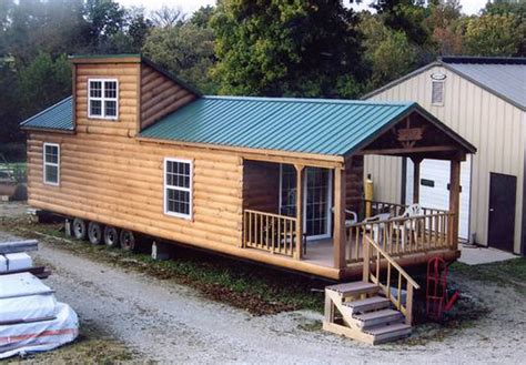 Log Cabin Mobile Homes With Lofts Mobile Homes Ideas