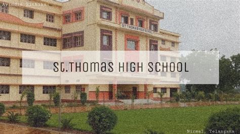 🏫st Thomas High School Nirmal Telangana Celebration Of Festivals