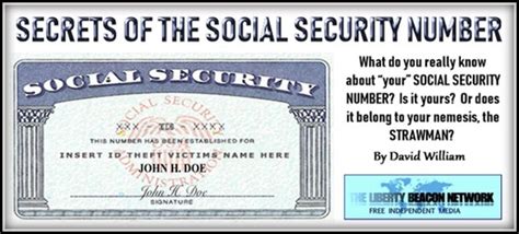 Apr 01, 2019 · some prepaid card providers require you to register your card upon, or just after purchase, by asking you to provide certain personal information, such as: THE SECRETS OF YOUR SOCIAL SECURITY NUMBER | The Liberty ...