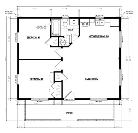 24x30 House Floor Plans Floorplansclick