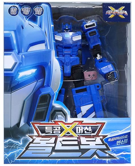 Mini Force 2018 New Version Miniforce X Boltbot Transforming Commando X