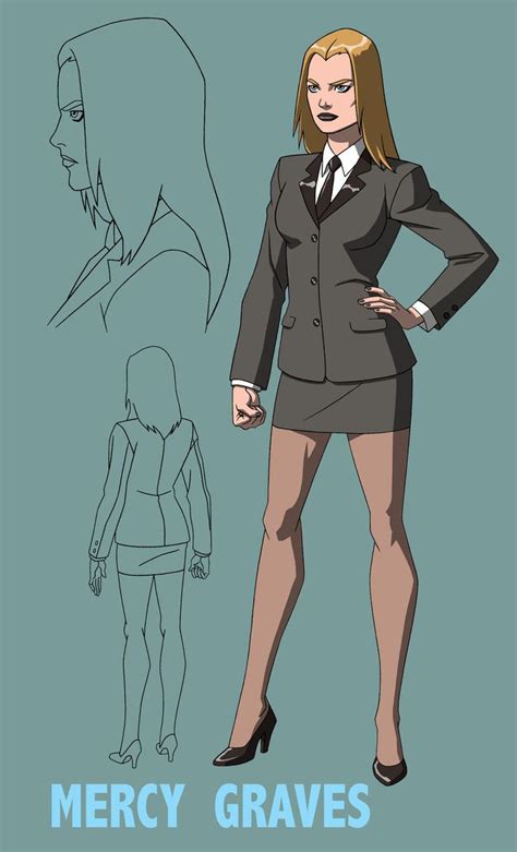 Mercy Graves Yj Initial Design Character Design Young Justice
