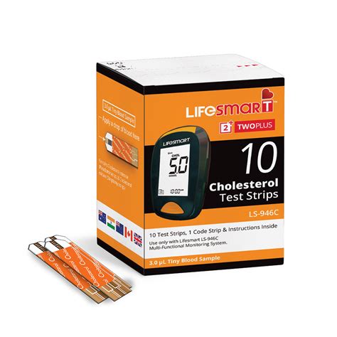 Lifesmart™ Cholesterol Test Strips Able Healthcare