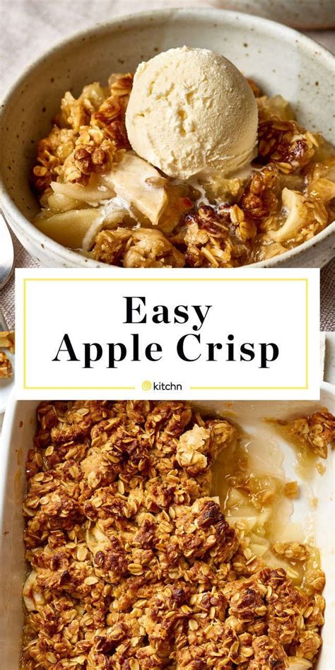 Ladle apple pie filling into warm prepared jars, a canning funnel makes this way easier, let me tell you. How To Make the Best, Easiest Apple Crisp — Cooking ...