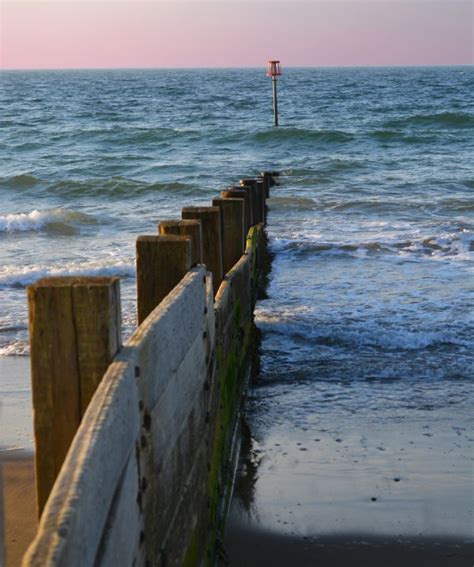 Bildet Strand Kyst Sand Horisont Sol Shore Brygge Sommer Ferie Bukt Kropp Av Vann