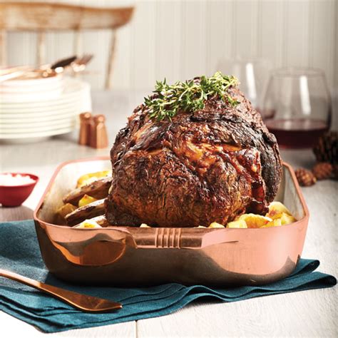 The biggest mistake people make with prime rib is not factoring in that. Holiday dinner menu - Chatelaine