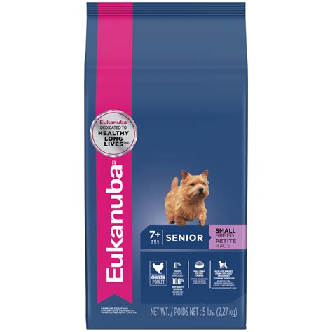 Also, sodium intake promotes healthy blood pressure. Eukanuba Small Breed Senior Dog Food | Petco