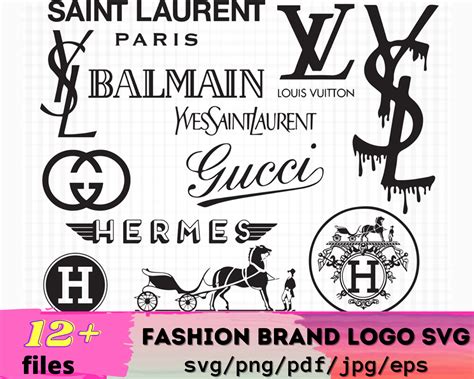 Fashion Logo Svg Brand Logo Svg Famous Brand Svg Brand Svg Bundle Fashion Brand Svg