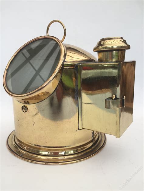 antiques atlas nautical antique brass binnacle compass