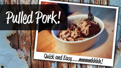 Pulled Pork Rezept Zubereitung In 99 Minuten Youtube