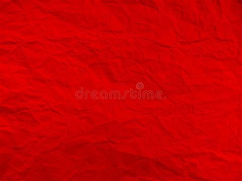 Textura Vermelha De Papel Amassado Para Fundo Foto De Stock Imagem De Vermelho Material