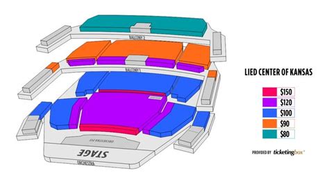 Lied Center Lincoln Ne Seating Chart Seating