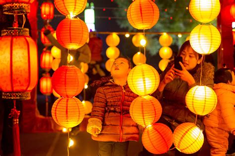 Lanterns shows are being held to celebrate chinese new year. Tradition lighting the way for Lantern Festival[1 ...
