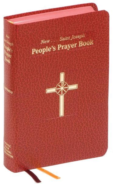 Peoples Prayer Book Maroon Cover St Jude Shop Inc