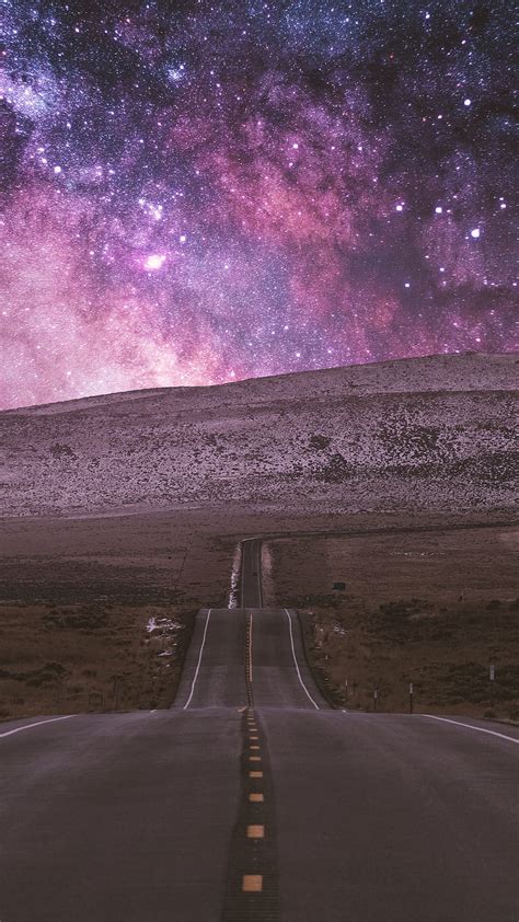 1920x1080px 1080p Free Download Starry Highway Galaxy Hills Milky