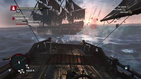 AC Black Flag Defeating Legendary Ship HMS Fearless And Royal