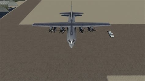 C 130 Cargo Plane V10 Fs19 Farming Simulator 2022 19 Mod