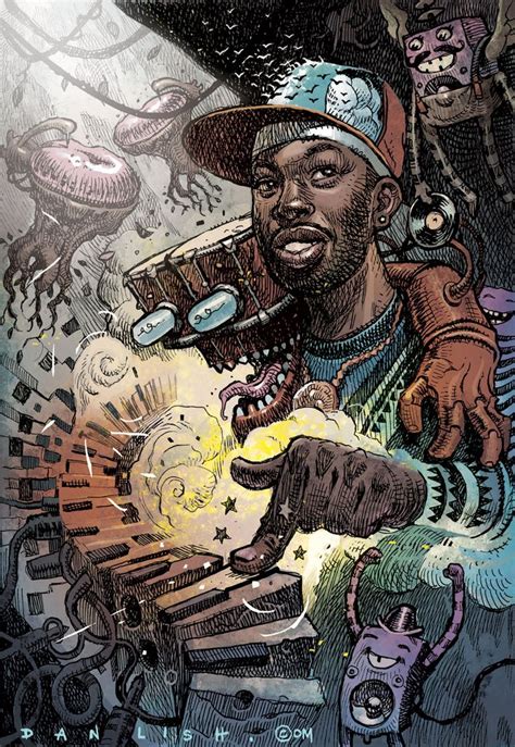 Portfolio Review Dan Lish Creates Captivating Illustrations Of Hip Hop