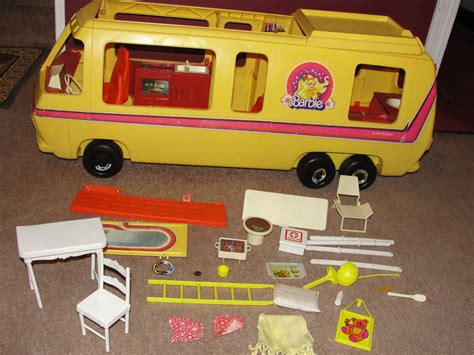 Barbie Doll Motor Home Eleganza Gmc Camper Bus 1973 Childhood Toys