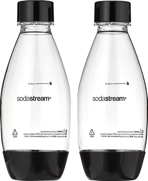 Sodastream 1l Pet Carbonating Bottles Twin Pack Orange