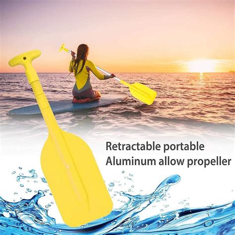 Canoe Paddlestelescoping Plastic Boat Paddle Oars For Row Boatkayak