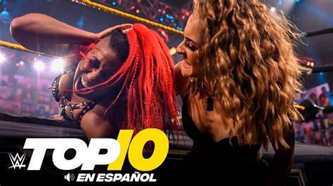 Top 10 Mejores Momentos De Nxt En Español Wwe Top 10 Oct 21 2020