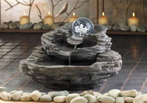Rock Design Tabletop Water Fountain Tabletop Water Fountain Desk