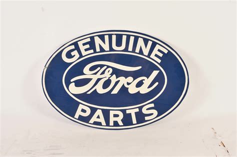Genuine Ford Parts Sign At Kissimmee Road Art 2019 As A225 Mecum Auctions