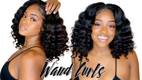 Perfect Wand Curls On Blown Out Hair W Clip Ins Ft Betterlength