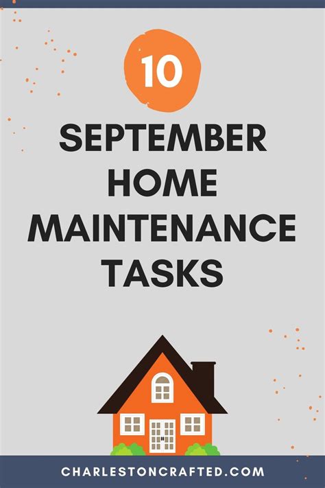 September Home Maintenance Checklist Free Printable Fall Home