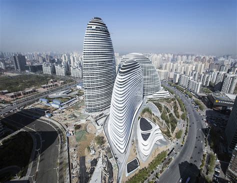 Zaha Hadids Wangjing Soho Wins Emporis Skyscraper Award Archdaily
