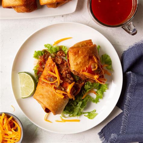 Beef Chimichangas Recipe Taste Of Home