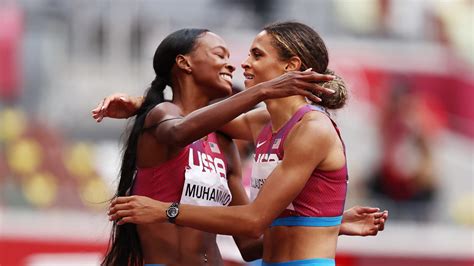 USA's Sydney McLaughlin, Dalilah Muhammad dominate women's 400m hurdles ...