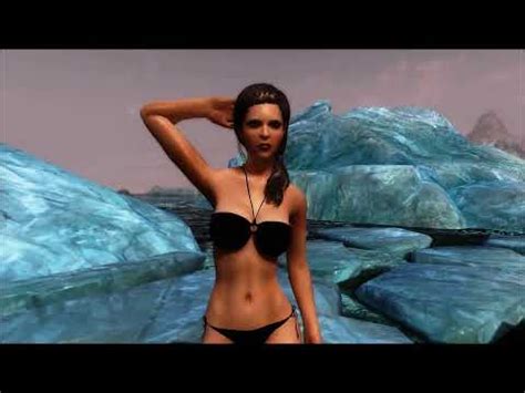 Skyrim Mod Showcase Cbbe Bikini Collection Part Youtube
