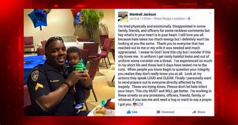 facebook post from officer killed in baton rouge shooting goes viral