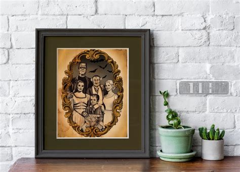 The Munsters 8x10 Signed Print With Border Etsy