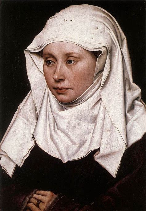 Robert Campin Master Of Flemalle Portrait Of A Woman 1430 The