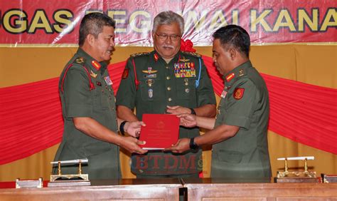 Majlis Serah Terima Tugas Pegawai Kanan Td Berita Tentera Darat Malaysia