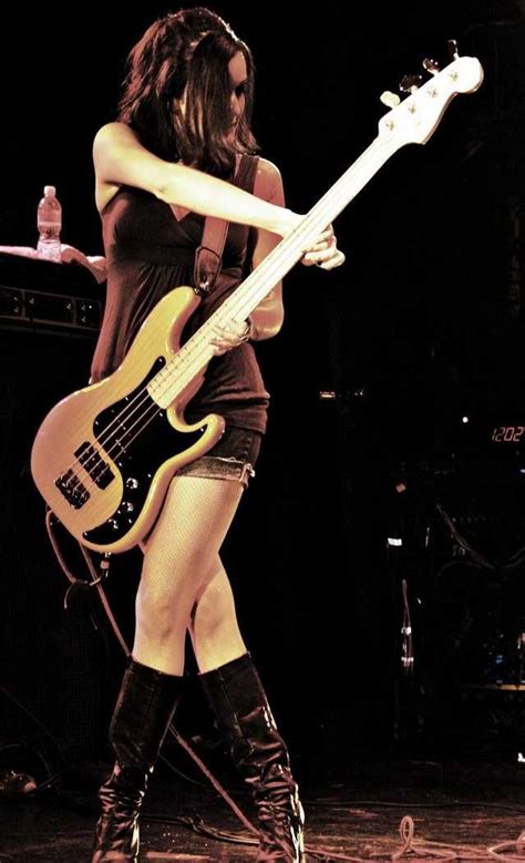 There Is Something About Female Bass Guitar Players Imgur Female Musicians Bass Guitarist