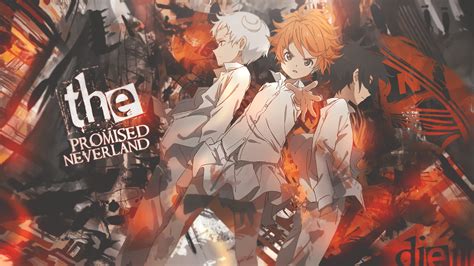 Anime The Promised Neverland 4k Ultra Hd Wallpaper By Deathtototoro