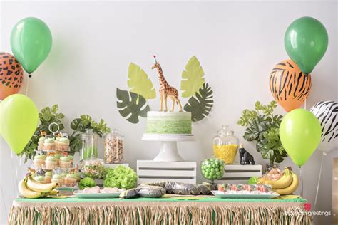 Jungle theme birthday party decorations mp3 & mp4. Jungle Birthday Party Ideas - Inspiration