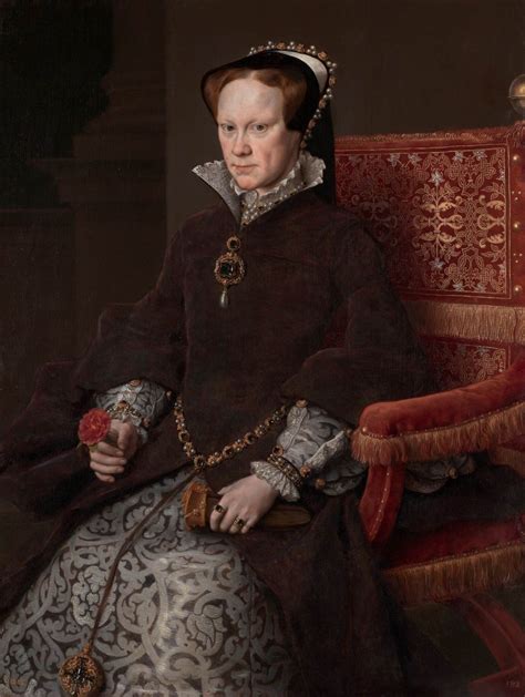 Queen Mary Tudor Of England By MOR VAN DASHORST Anthonis