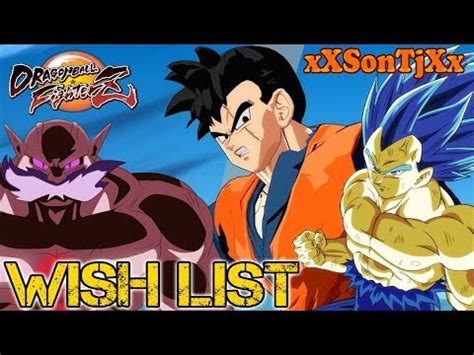 Endless spectacular fights with its partnering with arc system works, dragon ball fighterz maximizes high end anime graphics and brings easy to learn but difficult to master fighting gameplay. Dragon Ball FighterZ DLC Season 3 Wish List - YouTube