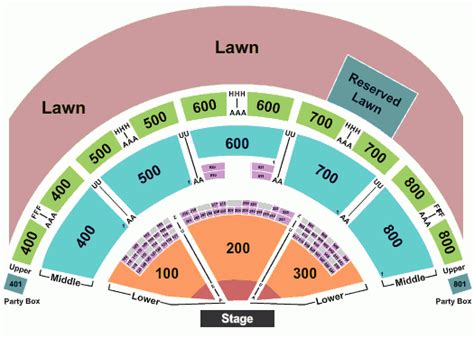 Xfinity Center Mansfield Ma Seating Chart With Seat Numbers